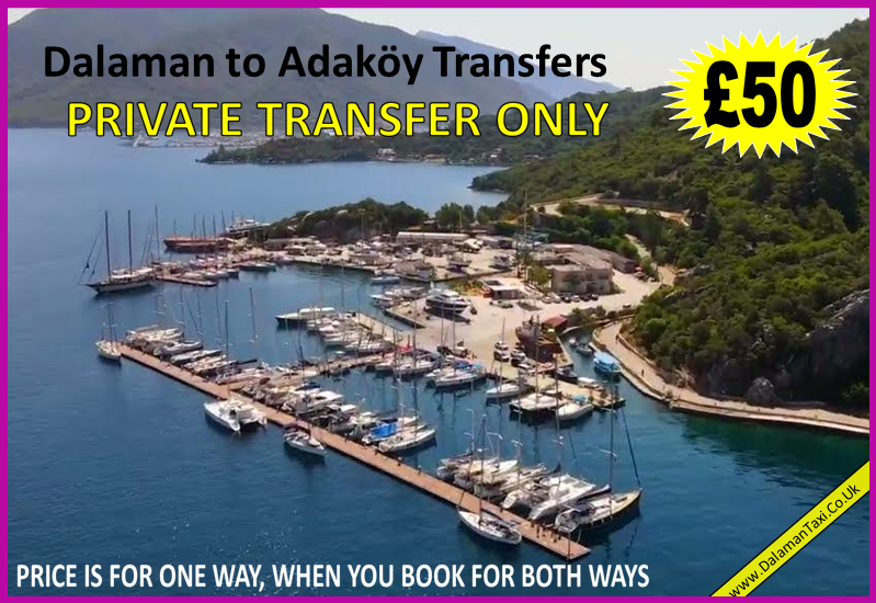 Dalaman to Adaköy 